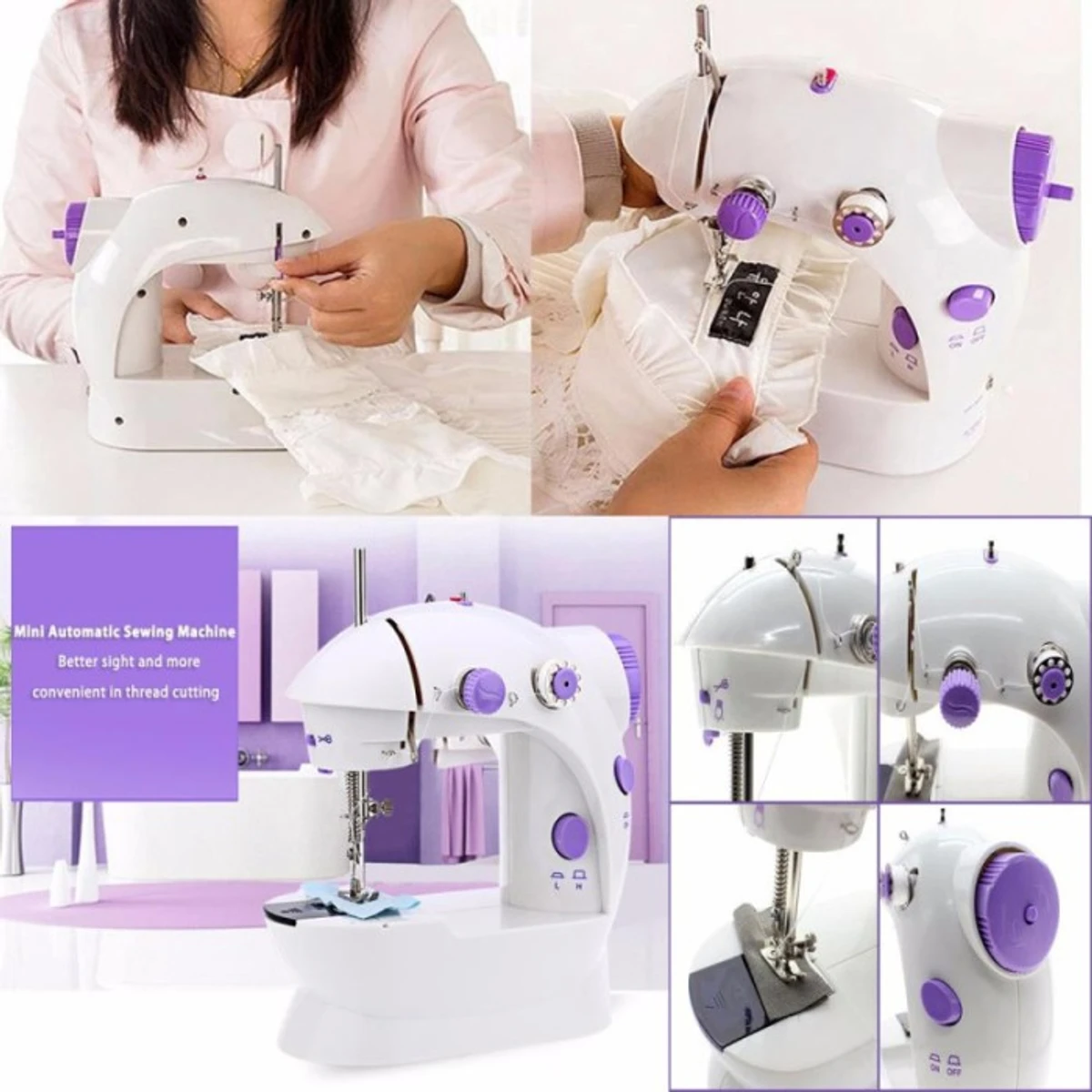 Portable Electric Sewing Machine - Image 5