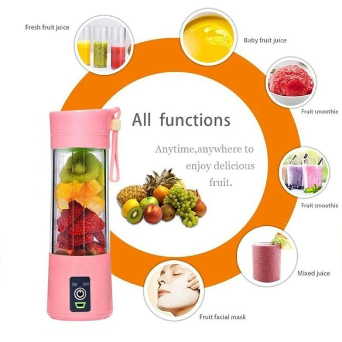 USB Rechargeable Juice Blender - Image 4