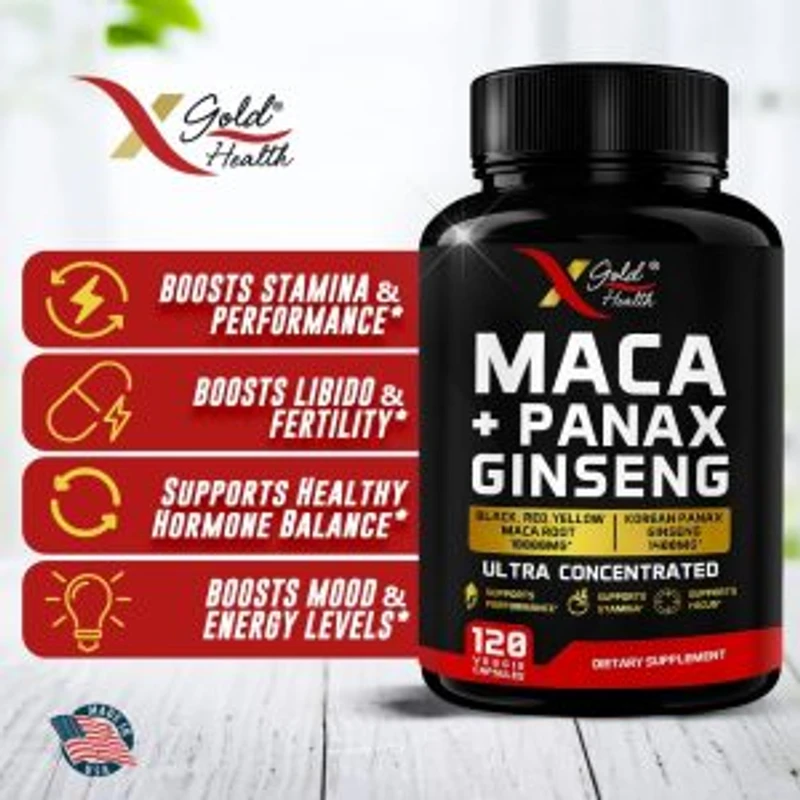 Maca+panax ginseng